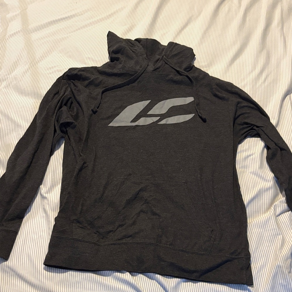 Gray Hoodie with Logo